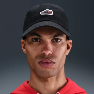 Czapka z daszkiem o nieusztywnianej konstrukcji z naszywką Air Max 90 Nike Club - Czerń