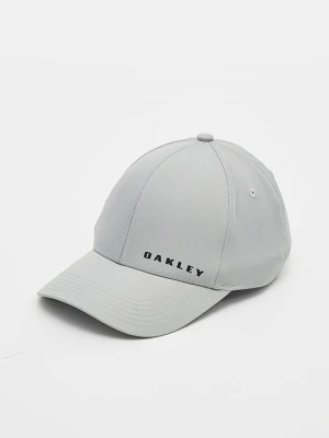 Czapka z daszkiem Oakley ciemnoszary melanż