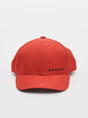 Czapka z daszkiem Oakley czerwony