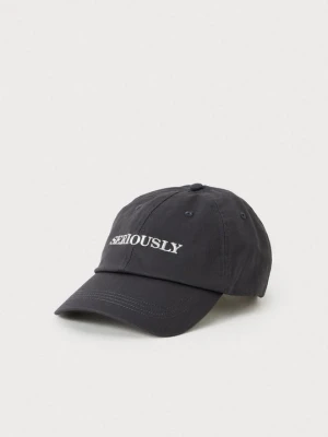Czapka z daszkiem Officine Générale szary