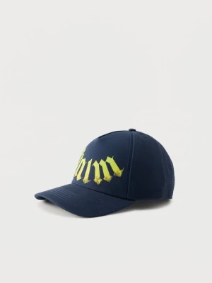 Czapka z daszkiem Palm Angels granatowy