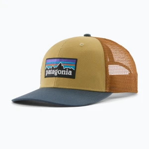 Czapka z daszkiem Patagonia P-6 Logo Trucker Hat lynx tan Żółty