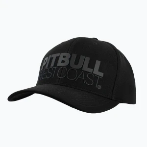 Czapka z daszkiem Pitbull Snapback Seascape black/red print