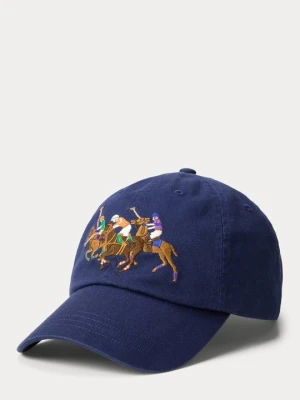 Czapka z daszkiem Polo Ralph Lauren niebieski