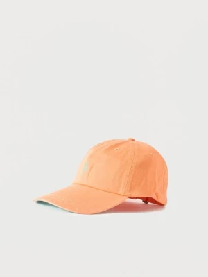 Czapka z daszkiem Polo Ralph Lauren pomarańczowy