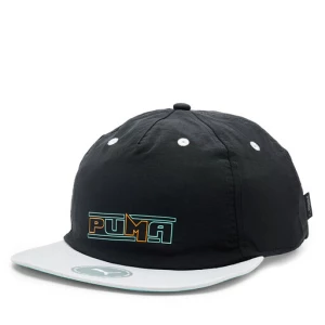 Czapka z daszkiem Puma SWxP Relaxed Flatbrim Cap 024383 Czarny