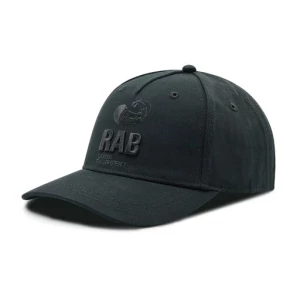 Czapka z daszkiem Rab Feather Cap QAB-12 Czarny