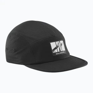Czapka z daszkiem Salomon Wild Rays 5 Panel deep black