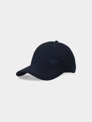 Czapka z daszkiem strapback uniseks - granatowa 4F