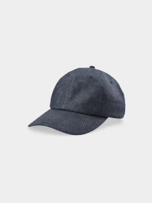 Czapka z daszkiem strapback uniseks - szara 4F