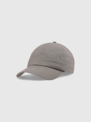 Czapka z daszkiem strapback uniseks - szara 4F