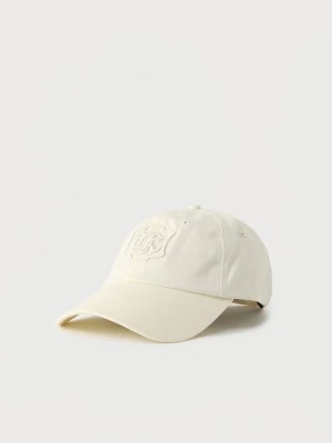 Czapka z daszkiem The Kooples mleczny
