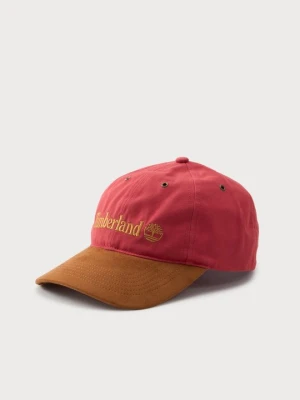 Czapka z daszkiem Timberland czerwony