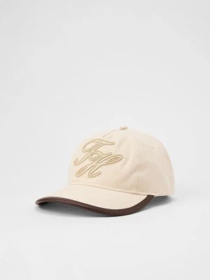 Czapka z daszkiem Tommy Hilfiger beżowy