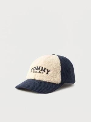 Czapka z daszkiem Tommy Hilfiger beżowy