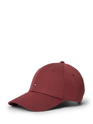 Czapka z daszkiem Tommy Hilfiger bordowy