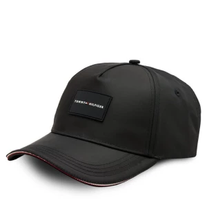 Czapka z daszkiem Tommy Hilfiger Corporate Repreve 5 Panel Cap AM0AM12545 Czarny