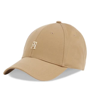 Czapka z daszkiem Tommy Hilfiger Elevated Chic Cap AW0AW17128 Khaki