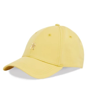 Czapka z daszkiem Tommy Hilfiger Elevated Chic Cap AW0AW17128 Żółty