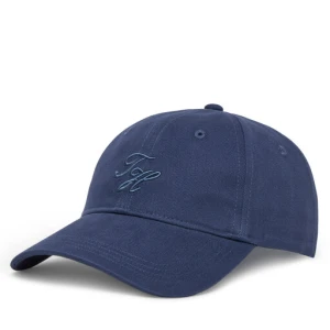 Czapka z daszkiem Tommy Hilfiger Embroidered Cap AW0AW17489 Granatowy