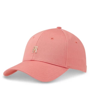 Czapka z daszkiem Tommy Hilfiger Essential Chic Cap AW0AW15772 Różowy