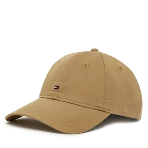 Czapka z daszkiem Tommy Hilfiger Essential Flag Soft Cap AW0AW17632 Beżowy