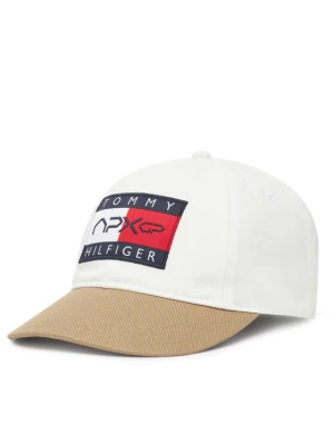 Czapka z daszkiem Tommy Hilfiger F1 Movie AM0AM13966 Biały