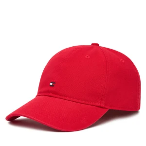 Czapka z daszkiem Tommy Hilfiger Flag Soft 6 Panel AM0AM13426 Czerwony