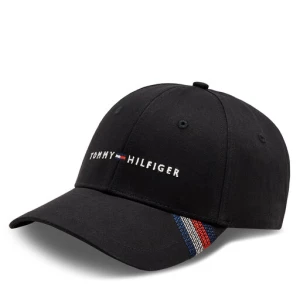 Czapka z daszkiem Tommy Hilfiger Foundation Cotton 6 Panel Cap AM0AM12532 Czarny