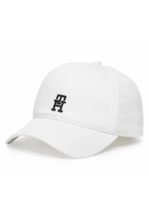 Czapka z daszkiem Tommy Hilfiger Imd Color 6 Panel AM0AM13542 Biały