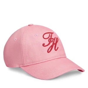 Czapka z daszkiem Tommy Hilfiger Logo Embroidery Baseball Cap AW0AW18338 Różowy