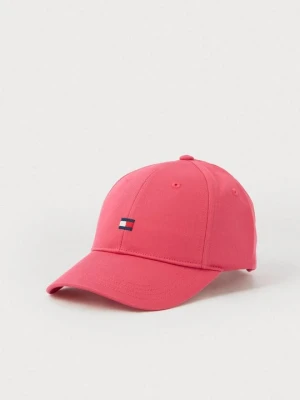 Czapka z daszkiem Tommy Hilfiger różowy