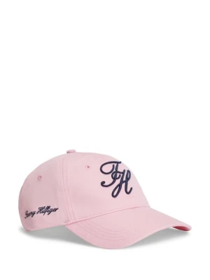 Czapka z daszkiem Tommy Hilfiger różowy