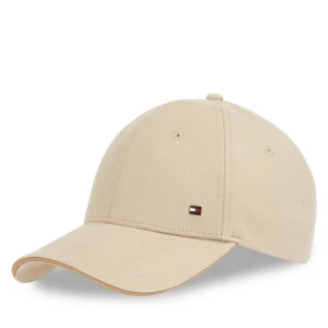 Czapka z daszkiem Tommy Hilfiger Th Corp Flannel 6 Panel Cap AM0AM13164 Beżowy