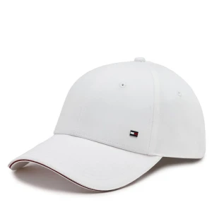 Czapka z daszkiem Tommy Hilfiger Th Corporate Cotton 6 Panel Cap AM0AM12035 Biały