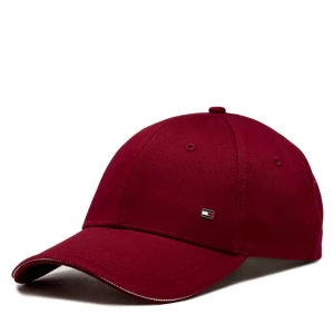 Czapka z daszkiem Tommy Hilfiger Th Corporate Cotton 6 Panel Cap AM0AM12035 Czerwony