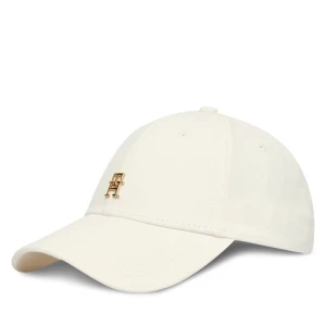 Czapka z daszkiem Tommy Hilfiger Th Elevated Chic Cap AW0AW17631 Biały