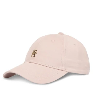 Czapka z daszkiem Tommy Hilfiger Th Elevated Chic Cap AW0AW17631 Różowy