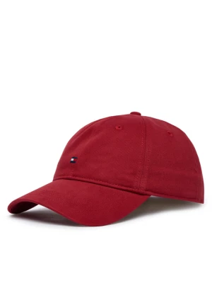 Czapka z daszkiem Tommy Hilfiger Th Flag '85 Soft 6 Panel Cap AM0AM12531 Czerwony