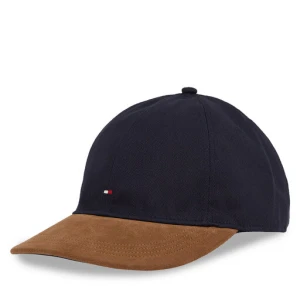 Czapka z daszkiem Tommy Hilfiger Th Flag Herringbone 6 Panel Cap AM0AM13385 Granatowy