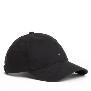 Czapka z daszkiem Tommy Hilfiger Th Flag Soft 6 Panel AW0AW17781 Czarny