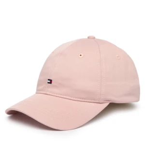 Czapka z daszkiem Tommy Hilfiger Th Flag Soft 6 Panel Cap AW0AW17781 Różowy
