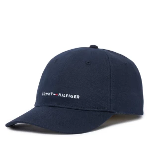 Czapka z daszkiem Tommy Hilfiger Th Foundation Soft AM0AM14511 Granatowy