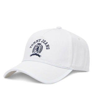 Czapka z daszkiem Tommy Jeans Cool Summer AW0AW17315 Kremowy