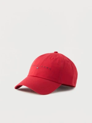 Czapka z daszkiem Tommy Jeans czerwony