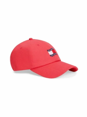 Czapka z daszkiem Tommy Jeans czerwony