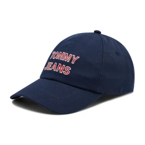 Czapka z daszkiem Tommy Jeans Graphic Cap AW0AW10191 Granatowy