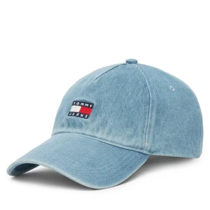 Czapka z daszkiem Tommy Jeans Heritage Core AW0AW17582 Niebieski