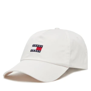 Czapka z daszkiem Tommy Jeans Heritage Core Cap AM0AM12933 Biały