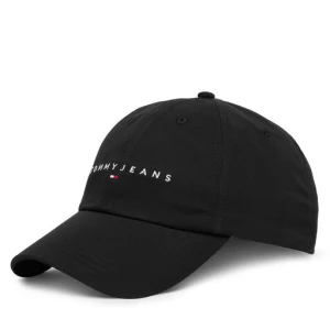 Czapka z daszkiem Tommy Jeans Linear AM0AM14198 Czarny